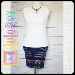 NWT XS Lularoe Cassie Skirt